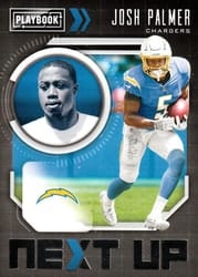 2021 Panini Playbook Next Up Josh Palmer #NXT-JPA card