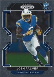 2021 Panini Prizm Base Set Josh Palmer #359 card