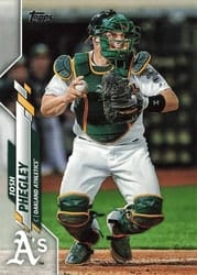 2020 Topps Base Set Josh Phegley #102 card