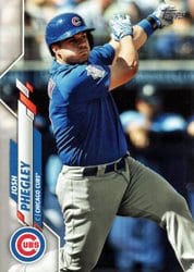 2020 Topps Update Base Set Josh Phegley #U-114 card