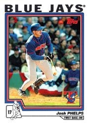 2004 Topps Base Set Josh Phelps #42 card