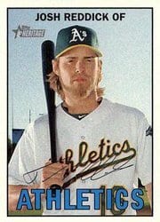 2016 Topps Heritage Base Set Josh Reddick #143 card