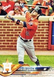 2018 Topps Base Set Josh Reddick #309 card