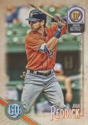 2018 Topps Gypsy Queen Base Set Josh Reddick #56 card