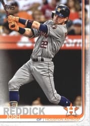 2019 Topps Base Set Josh Reddick #531 card