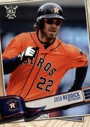 2019 Topps Big League Base Set Josh Reddick #53 card