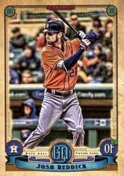 2019 Topps Gypsy Queen Base Set Josh Reddick #14 card