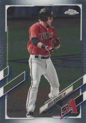 2021 Topps Chrome Update Base Set Josh Reddick #USC75 card