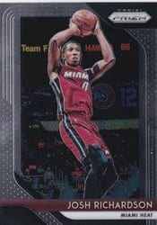 2018-19 Panini Prizm Base Set Josh Richardson #176 card