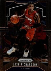 2019-20 Panini Prizm Base Set Josh Richardson #147 card