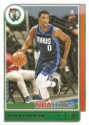2021-22 Hoops Winter Base Set Josh Richardson #92 card