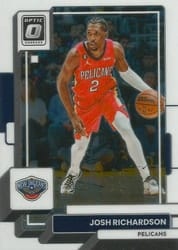 2022-23 Donruss Optic Base Set Josh Richardson #198 card