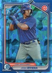 2024 Bowman Sapphire Edition Base Set Josh Rivera #BCP-115 card