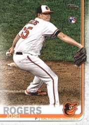 2019 Topps Base Set Josh Rogers #567 card