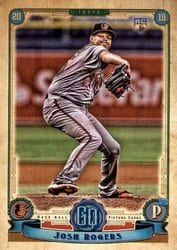 2019 Topps Gypsy Queen Base Set Josh Rogers #43 card