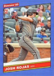 2020 Donruss Base Set Josh Rojas #239 card
