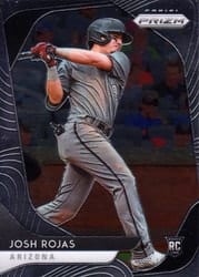 2020 Panini Prizm Base Set Josh Rojas #95 card