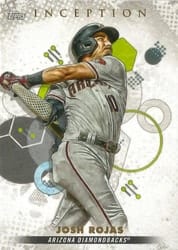 2022 Topps Inception Base Set Josh Rojas #73 card