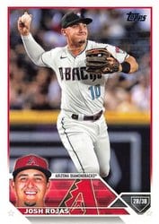 2023 Topps Base Set Josh Rojas #60 card