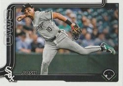 2025 Topps Base Set Josh Rojas #412 card