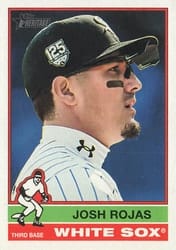 2025 Topps Heritage Base Set Josh Rojas #566 card