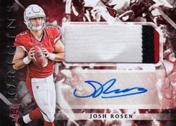 2018 Panini Origins Base Set Josh Rosen #101 card