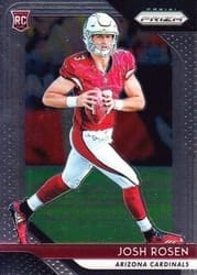 2018 Panini Prizm Base Set Josh Rosen #206 card