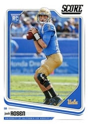 2018 Score Base Set Josh Rosen #348 card