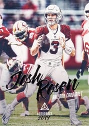 2019 Panini Luminance Base Set Josh Rosen #99 card
