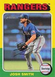 2024 Topps Heritage Base Set Josh Smith #677 card