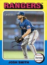 2024 Topps Heritage Base Set Josh Smith #677b card