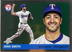 2025 Topps Chrome Platinum Base Set Josh Smith #177 card