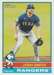 2025 Topps Heritage Base Set Josh Smith #265 card