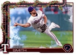 2025 Topps Holiday Base Set Josh Smith #H153 card