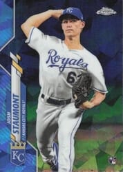 2020 Topps Chrome Sapphire Edition Base Set Josh Staumont #583 card