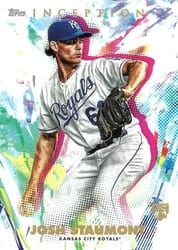 2020 Topps Inception Base Set Josh Staumont #63 card