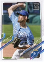 2021 Topps Update Base Set Josh Staumont #US20 card