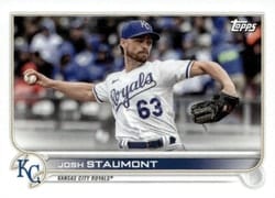 2022 Topps Mini Base Set Josh Staumont #US53 card