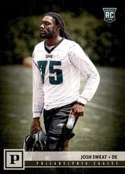 2018 Panini Base Set Josh Sweat #371 card
