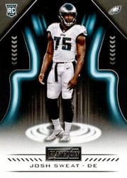 2018 Panini Playbook Base Set Josh Sweat #175 card