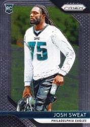 2018 Panini Prizm Base Set Josh Sweat #275 card