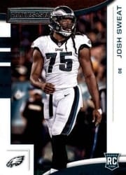 2018 Panini Rookies & Stars Base Set Josh Sweat #190 card