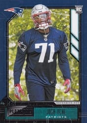 2020 Panini Playbook Base Set Josh Uche #188 card