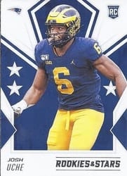 2020 Panini Rookies & Stars Base Set Josh Uche #200 card