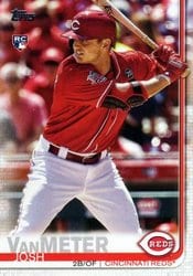 2019 Topps Update Base Set Josh VanMeter #US180 card