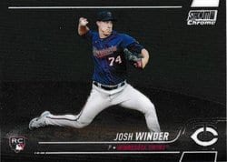 2022 Stadium Club Chrome Base Set Josh Winder #336 card
