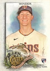 2022 Topps Allen & Ginter Base Set Josh Winder #256 card