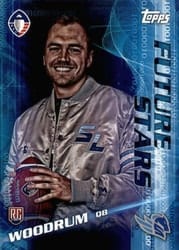 2019 Topps AAF Future Stars Josh Woodrum #FS-16 card