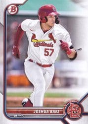 2022 Bowman Draft Base Set Joshua Baez #BD-76 card