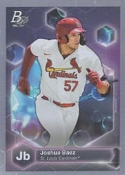 2022 Bowman Platinum Precious Elements Joshua Baez #PE-11 card